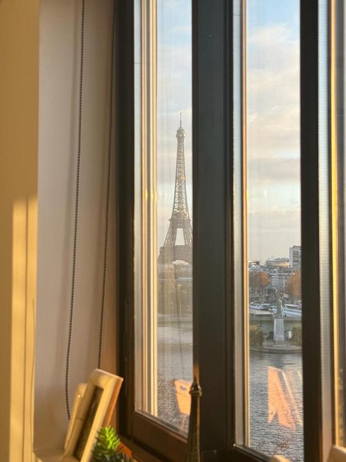 Appartement Vue Tour Eiffel Paris 16 Eme Ngoại thất bức ảnh