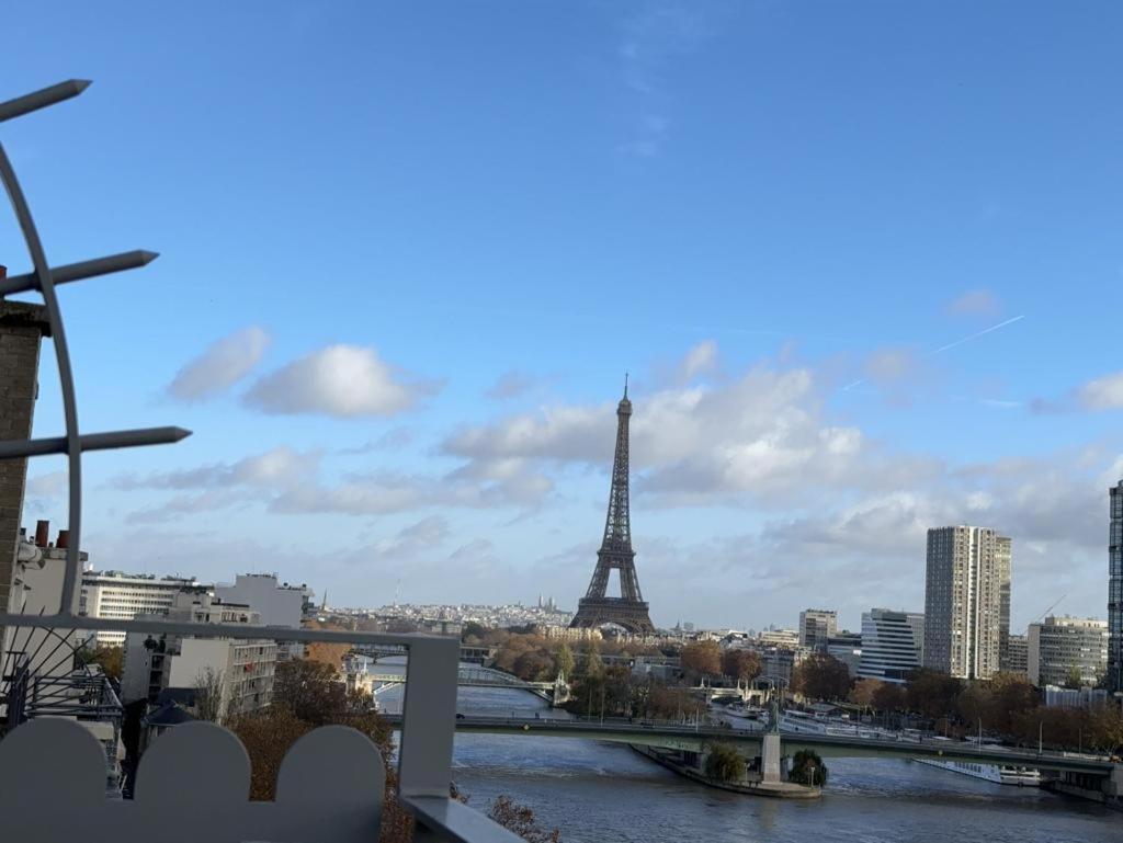 Appartement Vue Tour Eiffel Paris 16 Eme Ngoại thất bức ảnh