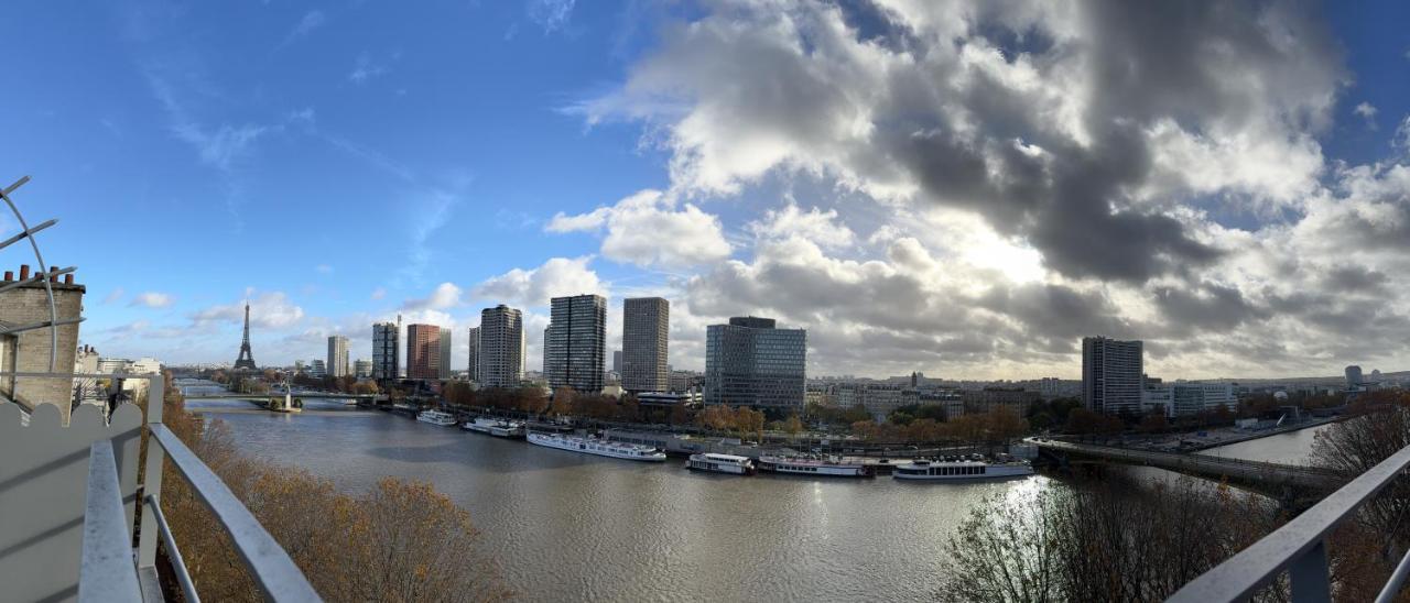 Appartement Vue Tour Eiffel Paris 16 Eme Ngoại thất bức ảnh