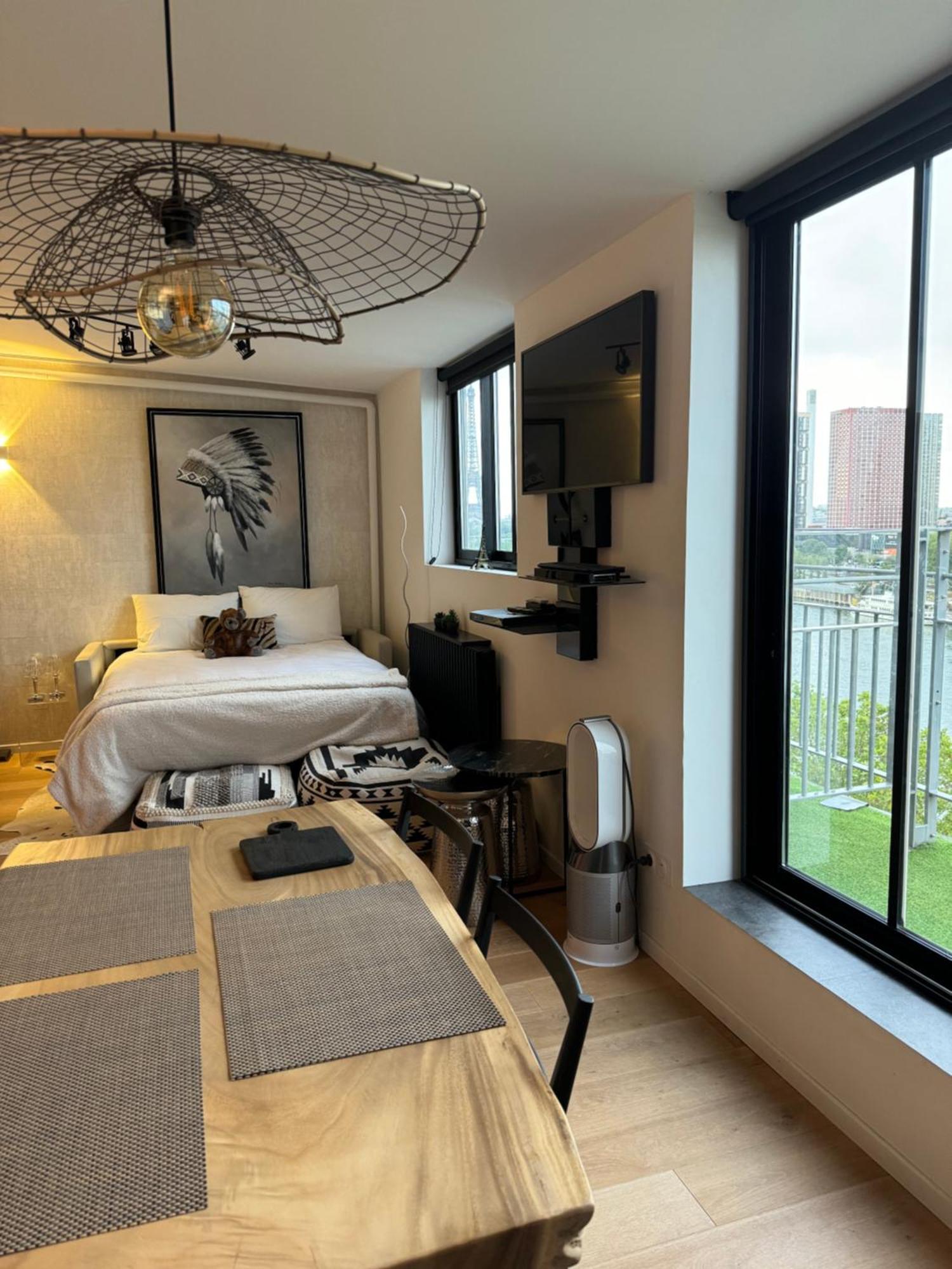 Appartement Vue Tour Eiffel Paris 16 Eme Ngoại thất bức ảnh
